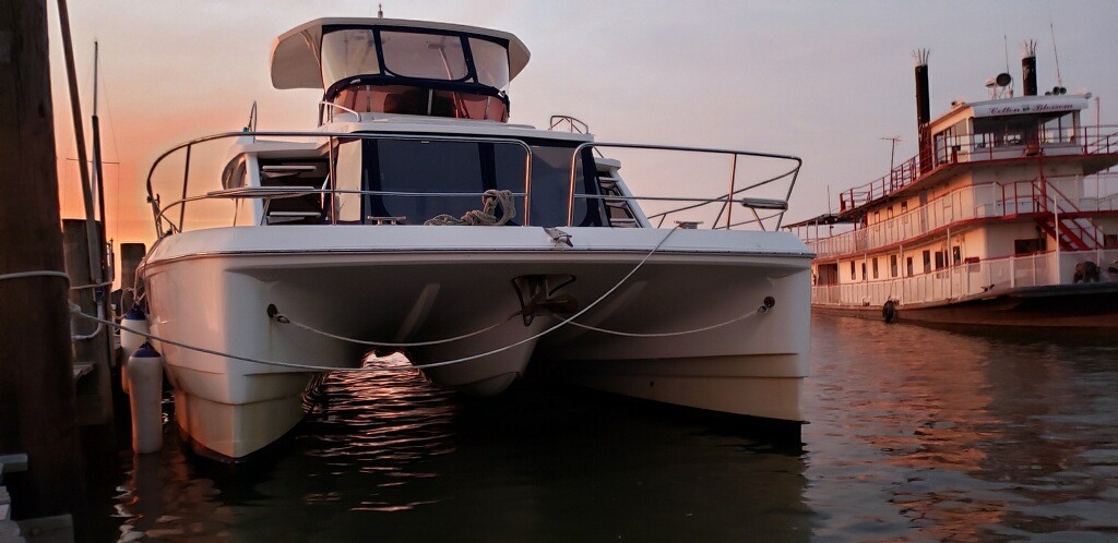 Used Power Catamaran for Sale 2014 Aquila 48 